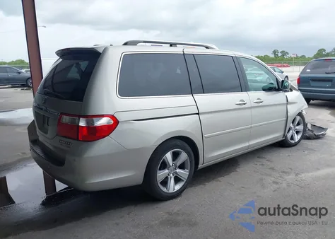 2005 Honda Odyssey Touring из США, поврежденный, VIN 5FNRL38885B038272